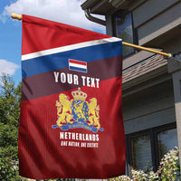 Personalized Netherlands Lion Garden Flag Nederland Flag and Coat of Arms