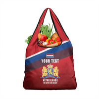 Personalized Netherlands Lion Grocery Bag Nederland Flag and Coat of Arms