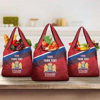 Personalized Netherlands Lion Grocery Bag Nederland Flag and Coat of Arms