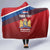 Personalized Netherlands Lion Hooded Blanket Nederland Flag and Coat of Arms
