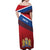 Personalized Netherlands Lion Off Shoulder Maxi Dress Nederland Flag and Coat of Arms
