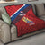 Personalized Netherlands Lion Quilt Nederland Flag and Coat of Arms