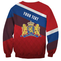 Personalized Netherlands Lion Sweatshirt Nederland Flag and Coat of Arms