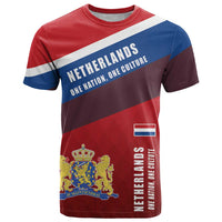 Personalized Netherlands Lion T Shirt Nederland Flag and Coat of Arms