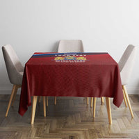 Personalized Netherlands Lion Tablecloth Nederland Flag and Coat of Arms
