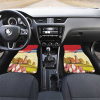 Netherlands Lion and Knight Car Mats Tulips and Windmills