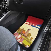 Netherlands Lion and Knight Car Mats Tulips and Windmills