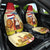 Netherlands Lion and Knight Car Seat Cover Tulips and Windmills