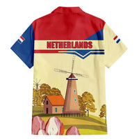 Netherlands Lion and Knight Family Matching Mermaid Dress and Hawaiian Shirt Tulips and Windmills