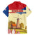 Netherlands Lion and Knight Hawaiian Shirt Tulips and Windmills