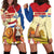 Netherlands Lion and Knight Hoodie Dress Tulips and Windmills