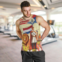 Netherlands Lion and Knight Men Tank Top Tulips and Windmills