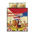 Netherlands Lion and Knight Quilt Bed Set Tulips and Windmills