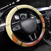 Netherlands Lion and Knight Steering Wheel Cover Tulips and Windmills