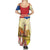 Netherlands Lion and Knight Summer Maxi Dress Tulips and Windmills