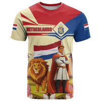 Netherlands Lion and Knight T Shirt Tulips and Windmills