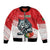 Custom Portugal Rugby Go Champions Bomber Jacket Wolf Mascot Style