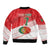 Custom Portugal Rugby Go Champions Bomber Jacket Wolf Mascot Style