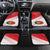 Custom Portugal Rugby Go Champions Car Mats Wolf Mascot Style