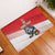 Custom Portugal Rugby Go Champions Rubber Doormat Wolf Mascot Style