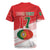 Custom Portugal Rugby Go Champions Rugby Jersey Wolf Mascot Style