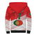 Custom Portugal Rugby Go Champions Sherpa Hoodie Wolf Mascot Style