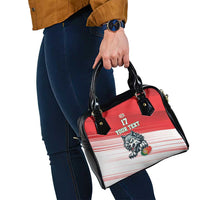 Custom Portugal Rugby Go Champions Shoulder Handbag Wolf Mascot Style