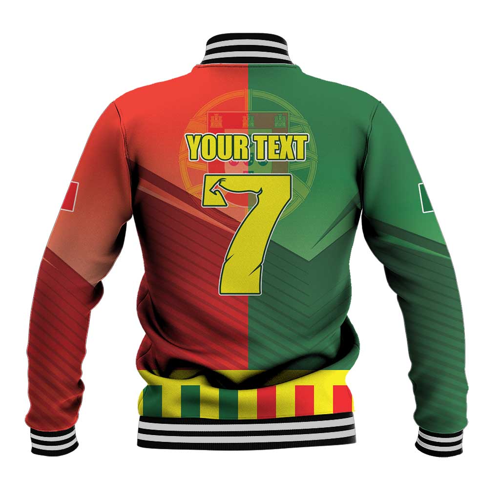Personalized Portugal 7 Goat Baseball Jacket Greatest Of All Time Sporty Style