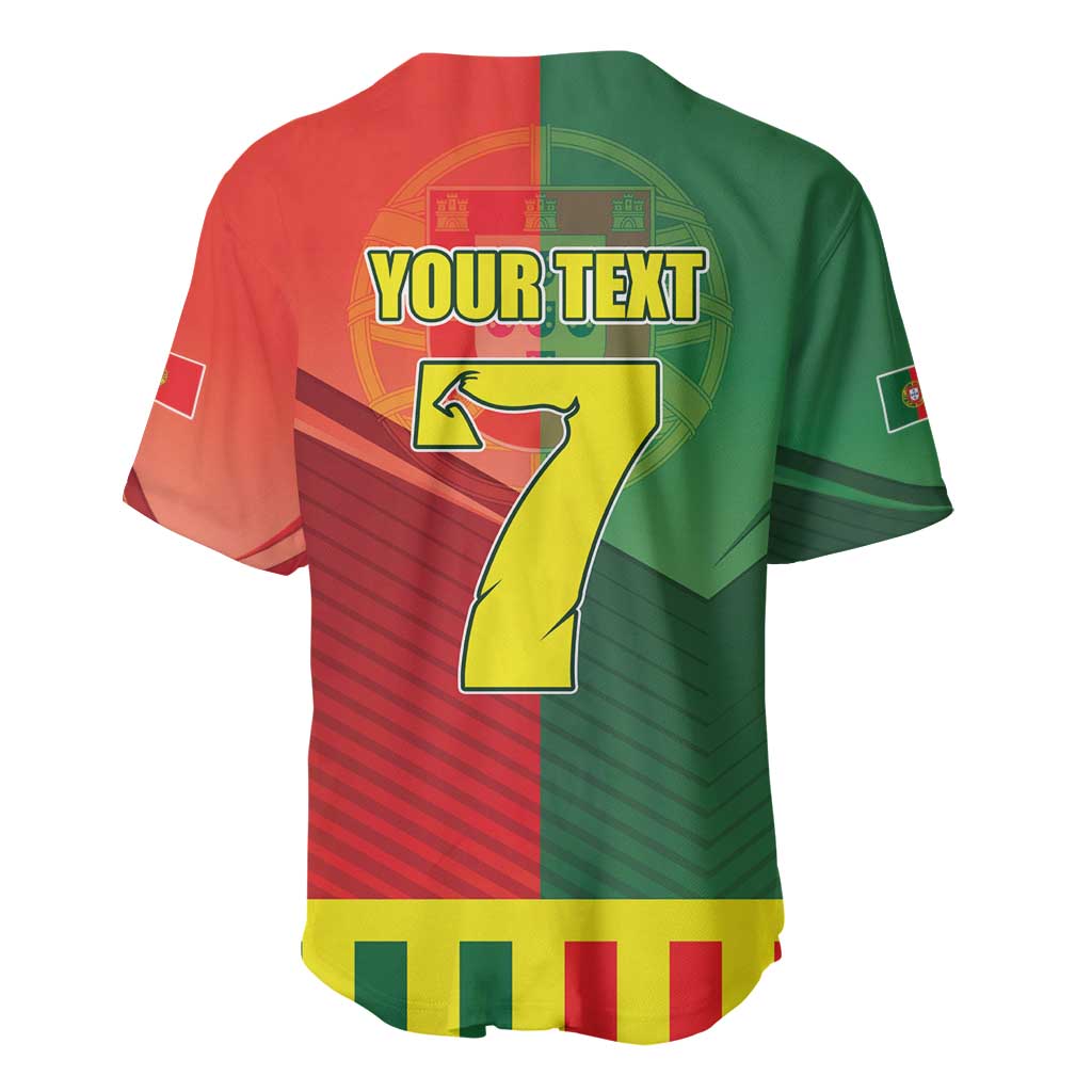 Personalized Portugal 7 Goat Baseball Jersey Greatest Of All Time Sporty Style