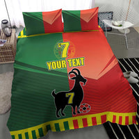 Personalized Portugal 7 Goat Bedding Set Greatest Of All Time Sporty Style