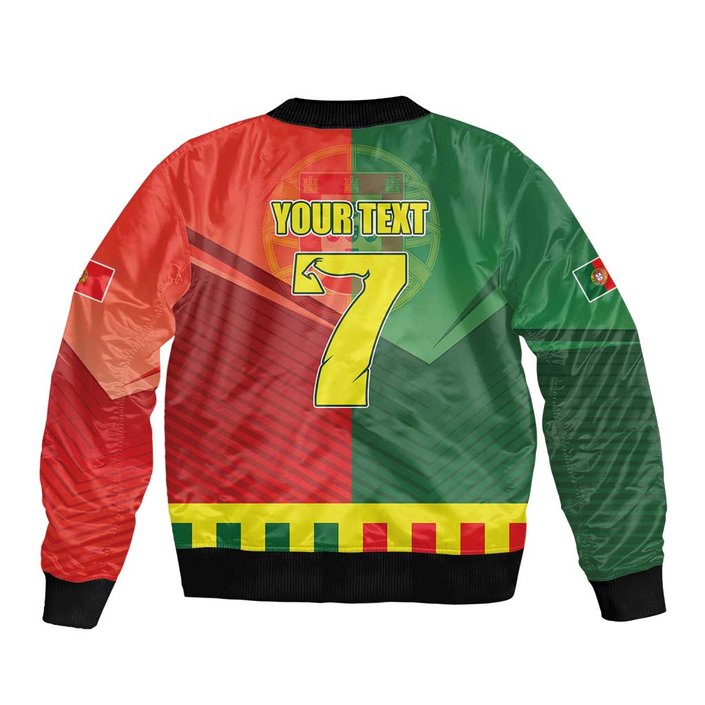 Personalized Portugal 7 Goat Bomber Jacket Greatest Of All Time Sporty Style