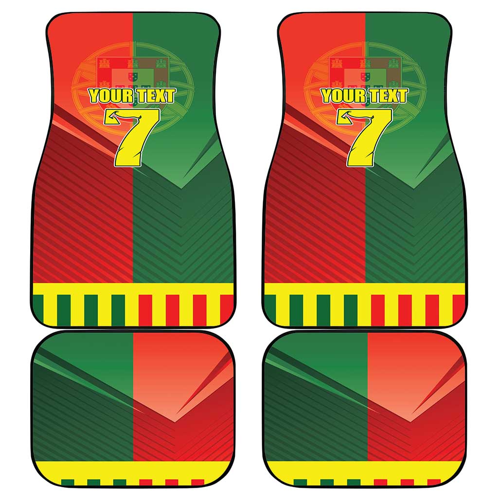Personalized Portugal 7 Goat Car Mats Greatest Of All Time Sporty Style