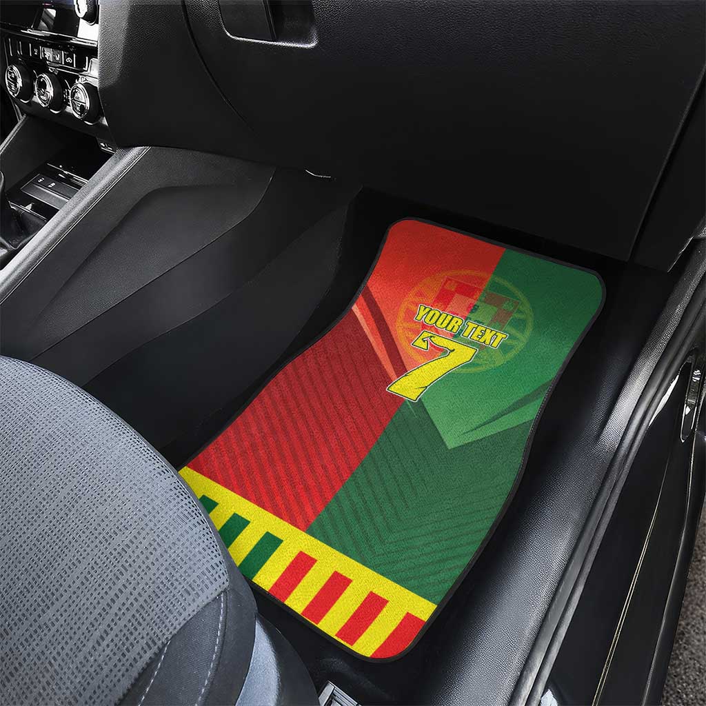Personalized Portugal 7 Goat Car Mats Greatest Of All Time Sporty Style