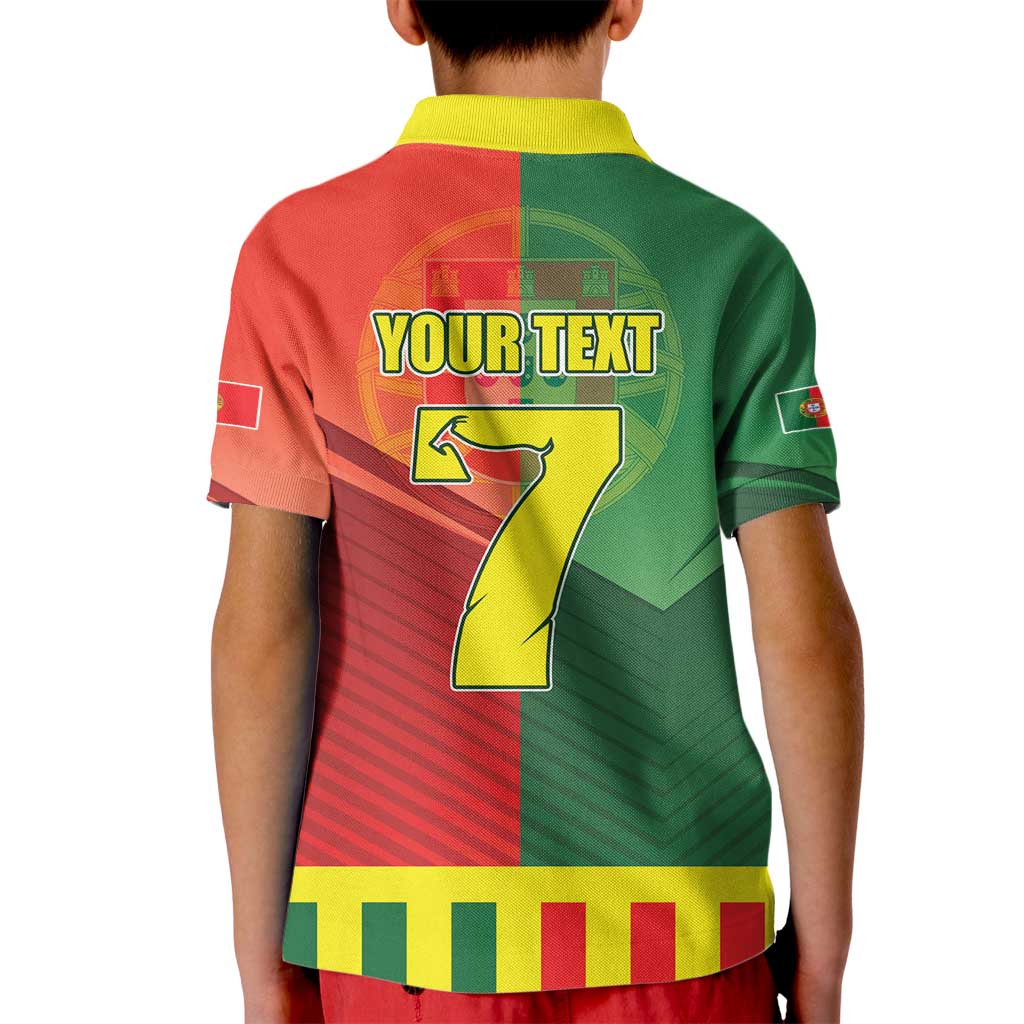 Personalized Portugal 7 Goat Kid Polo Shirt Greatest Of All Time Sporty Style