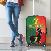 Personalized Portugal 7 Goat Luggage Cover Greatest Of All Time Sporty Style