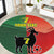 Personalized Portugal 7 Goat Round Carpet Greatest Of All Time Sporty Style
