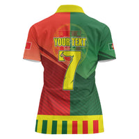 Personalized Portugal 7 Goat Women Polo Shirt Greatest Of All Time Sporty Style