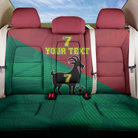 Personalized Portugal 7 Goat Back Car Seat Cover Greatest Of All Time Red Green Vintage