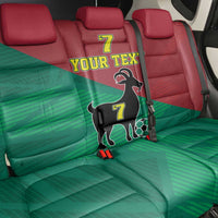 Personalized Portugal 7 Goat Back Car Seat Cover Greatest Of All Time Red Green Vintage