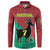 Personalized Portugal 7 Goat Button Sweatshirt Greatest Of All Time Red Green Vintage