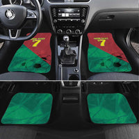 Personalized Portugal 7 Goat Car Mats Greatest Of All Time Red Green Vintage