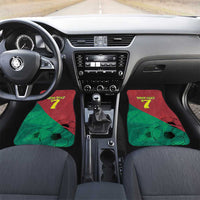 Personalized Portugal 7 Goat Car Mats Greatest Of All Time Red Green Vintage
