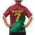 Personalized Portugal 7 Goat Family Matching Mermaid Dress and Hawaiian Shirt Greatest Of All Time Red Green Vintage