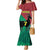 Personalized Portugal 7 Goat Family Matching Mermaid Dress and Hawaiian Shirt Greatest Of All Time Red Green Vintage