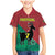 Personalized Portugal 7 Goat Family Matching Mermaid Dress and Hawaiian Shirt Greatest Of All Time Red Green Vintage