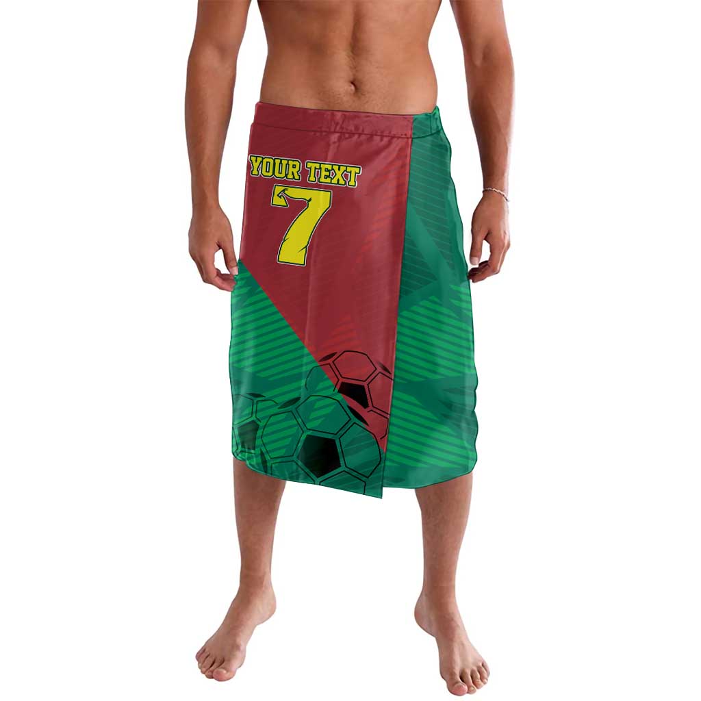 Personalized Portugal 7 Goat Lavalava Greatest Of All Time Red Green Vintage