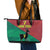 Personalized Portugal 7 Goat Leather Tote Bag Greatest Of All Time Red Green Vintage