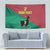 Personalized Portugal 7 Goat Tapestry Greatest Of All Time Red Green Vintage