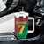 Personalized Portugal 7 Goat Tumbler With Handle Greatest Of All Time Red Green Vintage