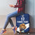 Custom Finland Football Lion Mascot Luggage Cover Huuhkajat with Finnish Folk Paterns